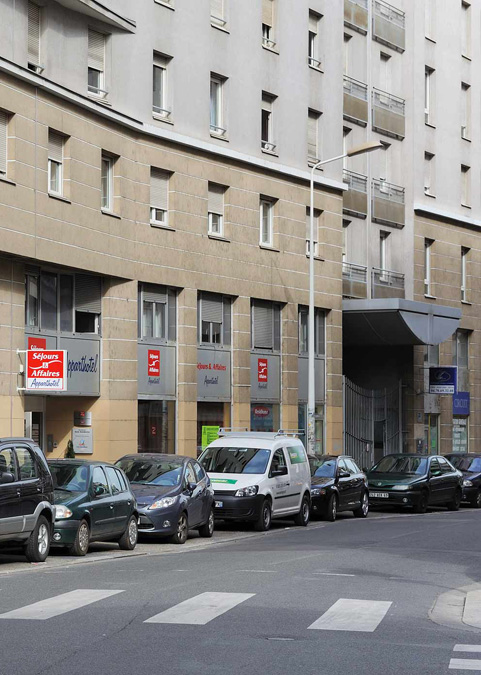 Façade - Séjours & Affaires Lyon Saxe-Gambetta Façade