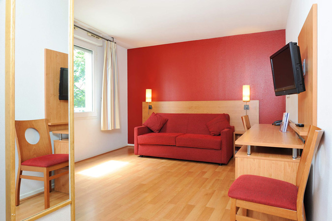 Studio - Séjour - Séjours & Affaires Lyon Saxe-Gambetta Studio - Séjour