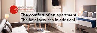 Le confort d'un appartement, les sevices hôteliers en plus